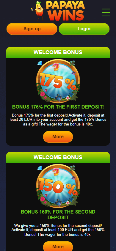 Experience the Thrill at Casino Papaya Wins UK Experience the Thrill at Casino Papaya Wins UK